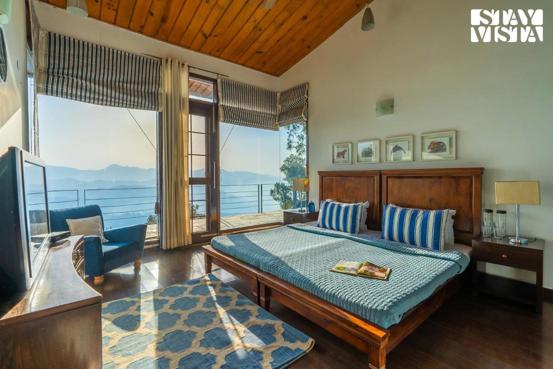 Stayvista At Hillcrest Villa With Valley View, Bonfire And Heater Kasauli Exterior foto